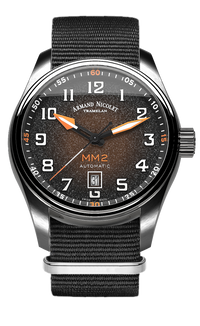Thumbnail for Armand Nicolet Men's Watch MM2 Date 43mm Black A640P-KN-BN22481AANN