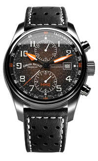 Thumbnail for Armand Nicolet Men's Watch MM2 Chronograph 43mm Black A647P-KN-BP22641NAC