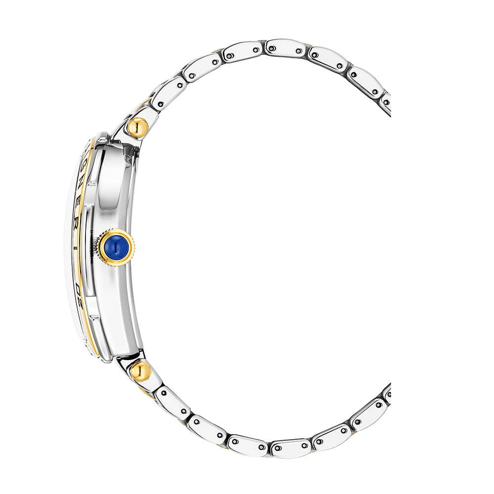 Aigner Trapani 42mm Two-Tone Silver Yellow Gold SS Men's Watch AGW.262003