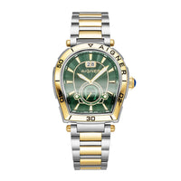 Thumbnail for Aigner Trapani 42mm Green Gold Two-Tone SS Men's Watch AGW.262004