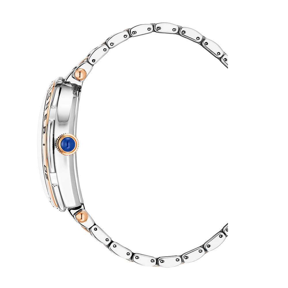 Aigner Trapani 42mm Two-Tone Silver Rose Gold SS Men's Watch AGW.262005