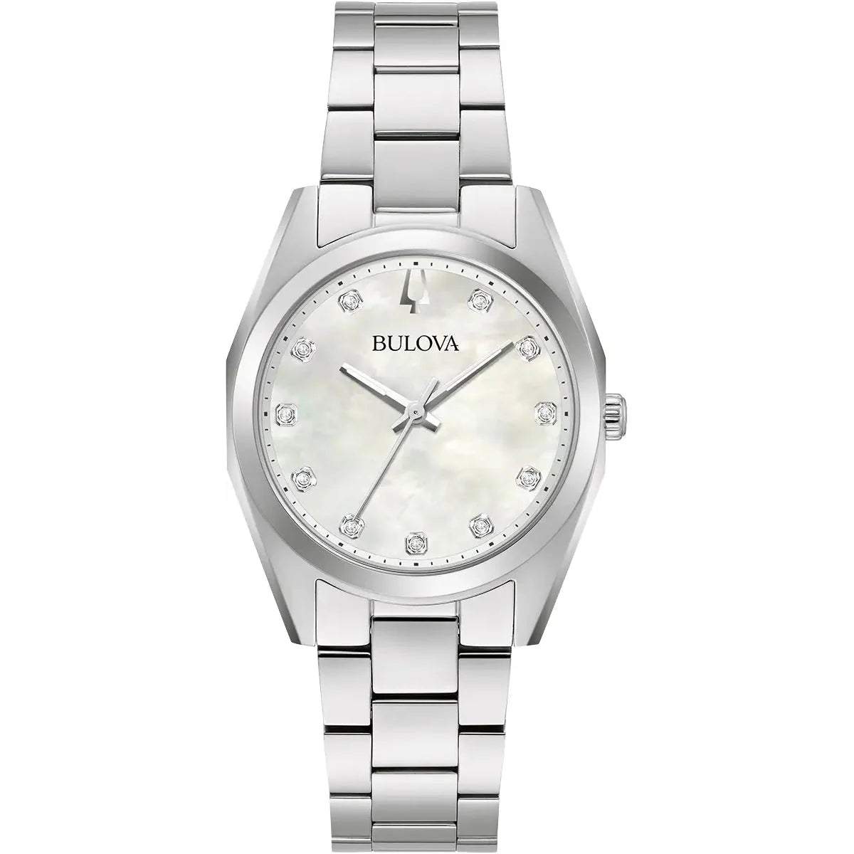 Bulova Surveyor Ladies Mother of Pearl Watch 96P228 from Watches and Crystals Watches Crystals