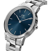 Thumbnail for Analogue Watch - Daniel Wellington Iconic Link Arctic  Ladies Silver Watch DW00100457