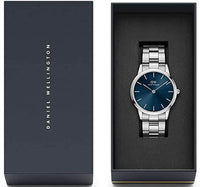 Thumbnail for Analogue Watch - Daniel Wellington Iconic Link Arctic  Ladies Silver Watch DW00100457