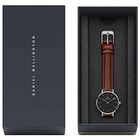 Thumbnail for Analogue Watch - Daniel Wellington Petite St Mawes Ladies Brown Watch DW00600237