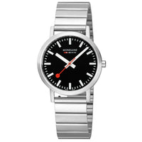 Thumbnail for Analogue Watch - Mondaine Classic Unisex Black Watch A660.30314.16SBW