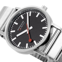 Thumbnail for Analogue Watch - Mondaine Classic Unisex Black Watch A660.30314.16SBW