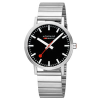 Thumbnail for Analogue Watch - Mondaine Classic Unisex Black Watch A660.30360.16SBW