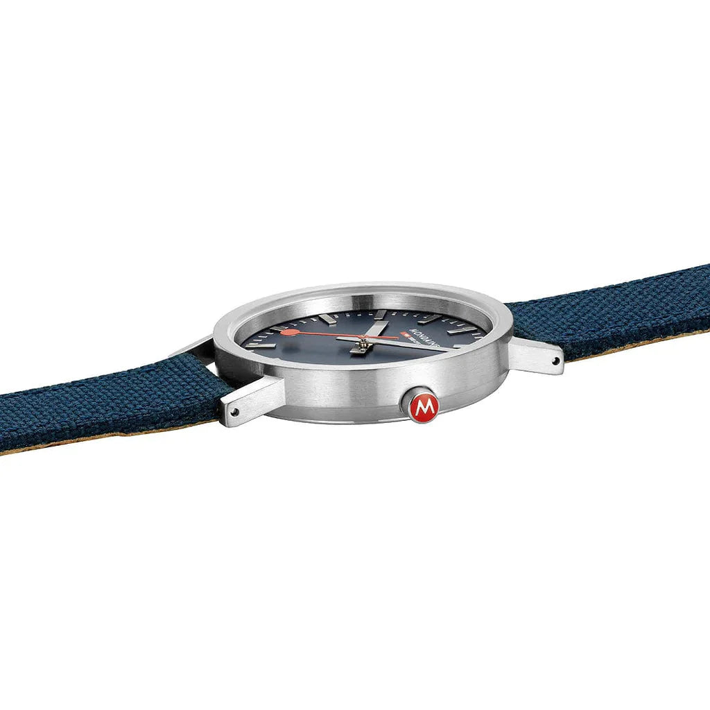 Analogue Watch - Mondaine Classic Unisex Blue Watch A660.30314.40SBD