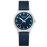 Thumbnail for Analogue Watch - Mondaine Classic Unisex Blue Watch A660.30314.40SBD