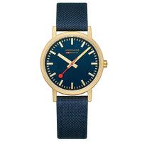Thumbnail for Analogue Watch - Mondaine Classic Unisex Blue Watch A660.30314.40SBQ