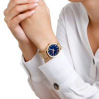 Thumbnail for Analogue Watch - Mondaine Classic Unisex Gold Watch A660.30314.40SBM