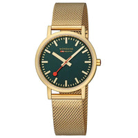 Thumbnail for Analogue Watch - Mondaine Classic Unisex Gold Watch A660.30314.60SBM