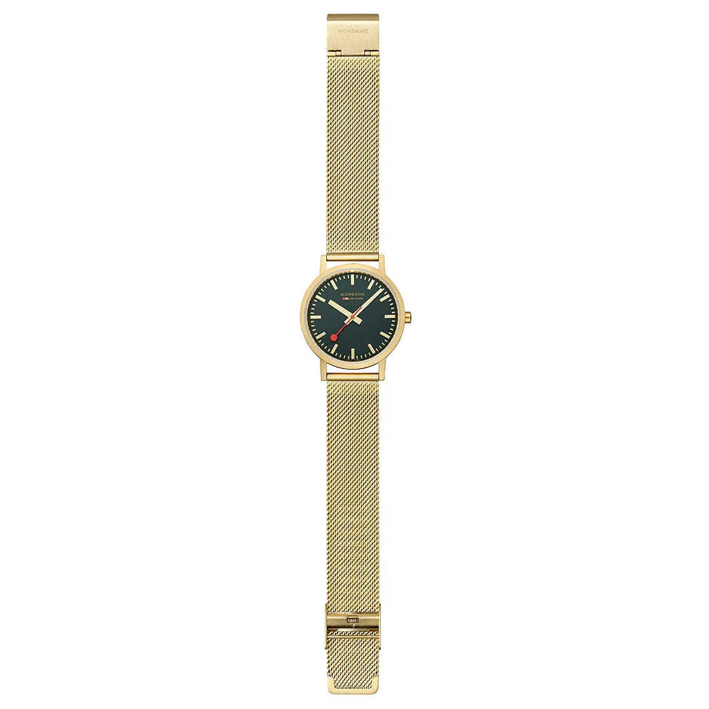 Analogue Watch - Mondaine Classic Unisex Gold Watch A660.30314.60SBM