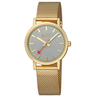 Thumbnail for Analogue Watch - Mondaine Classic Unisex Gold Watch A660.30314.80SBM
