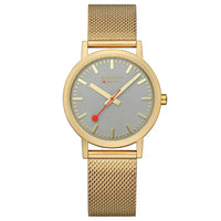 Thumbnail for Analogue Watch - Mondaine Classic Unisex Gold Watch A660.30314.80SBM