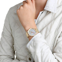 Thumbnail for Analogue Watch - Mondaine Classic Unisex Gold Watch A660.30314.80SBM