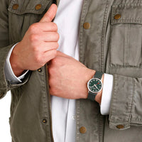 Thumbnail for Analogue Watch - Mondaine Classic Unisex Green Watch A660.30360.60SBF