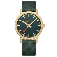 Thumbnail for Analogue Watch - Mondaine Classic Unisex Green Watch A660.30360.60SBS