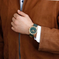 Thumbnail for Analogue Watch - Mondaine Classic Unisex Green Watch A660.30360.60SBS
