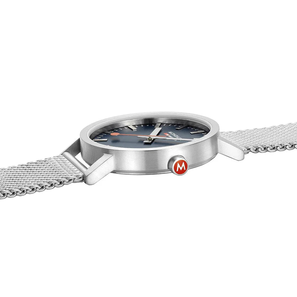 Analogue Watch - Mondaine Classic Unisex Silver Watch A660.30360.40SBJ