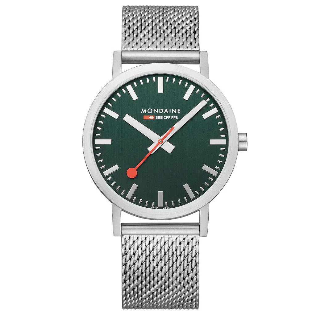 Analogue Watch - Mondaine Classic Unisex Silver Watch A660.30360.60SBJ