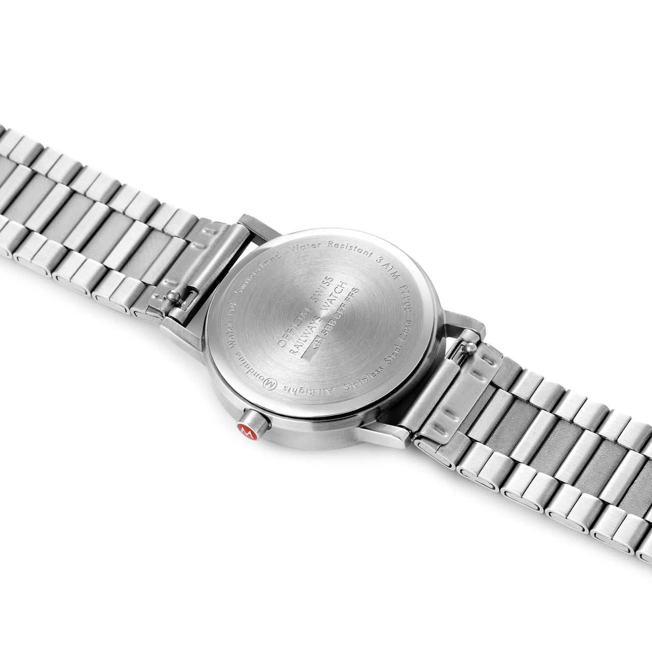 Analogue Watch - Mondaine Classic Unisex White Watch A660.30314.16SBJ