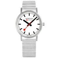 Thumbnail for Analogue Watch - Mondaine Classic Unisex White Watch A660.30314.16SBJ