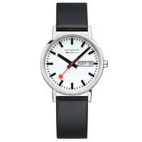 Thumbnail for Analogue Watch - Mondaine Classic Unisex White Watch A667.30314.11SBBV