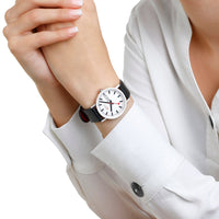 Thumbnail for Analogue Watch - Mondaine Classic Unisex White Watch A667.30314.11SBBV