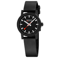 Thumbnail for Analogue Watch - Mondaine Essence Unisex Black Watch MS1.32120.RB
