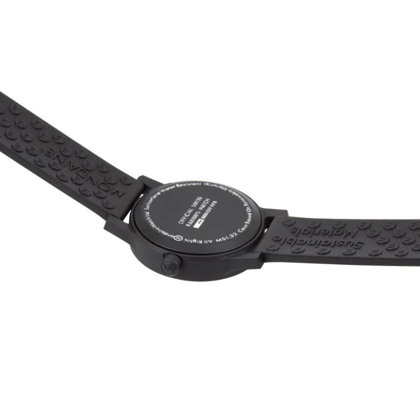 Analogue Watch - Mondaine Essence Unisex White Watch MS1.32110.RB