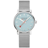 Thumbnail for Analogue Watch - Mondaine Evo2 Ladies Blue Watch MSE.35140.SM