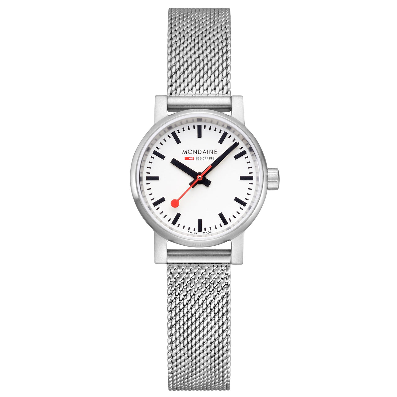 Analogue Watch - Mondaine Evo2 Ladies White Watch MSE.26110.SM