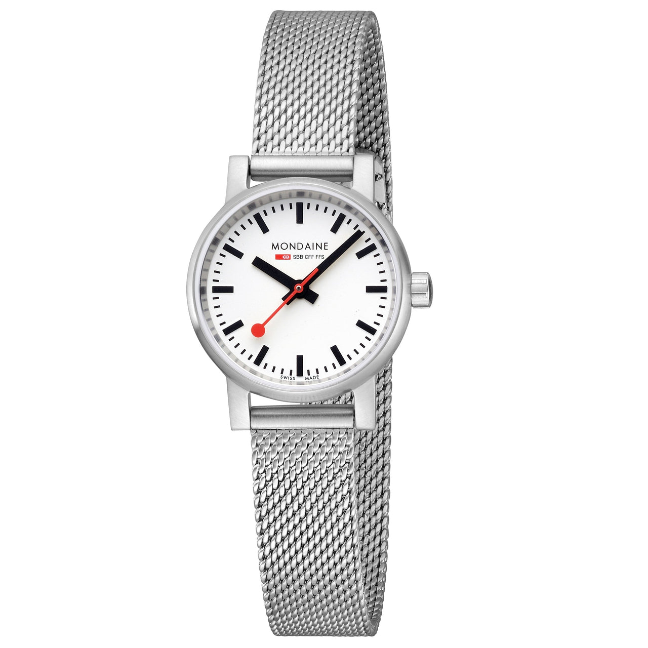 Analogue Watch - Mondaine Evo2 Ladies White Watch MSE.26110.SM