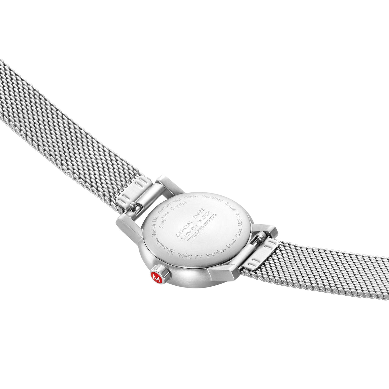 Analogue Watch - Mondaine Evo2 Ladies White Watch MSE.26110.SM