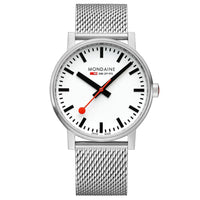 Thumbnail for Analogue Watch - Mondaine Evo2 Ladies White Watch MSE.43110.SJ