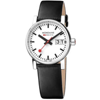 Thumbnail for Analogue Watch - Mondaine Evo2 Unisex White Watch MSE.30210.LB
