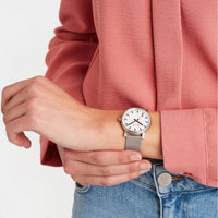 Thumbnail for Analogue Watch - Mondaine Evo2 Unisex White Watch MSE.35110.SM