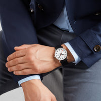 Thumbnail for Analogue Watch - Mondaine Evo2 Unisex White Watch MSE.40210.LB