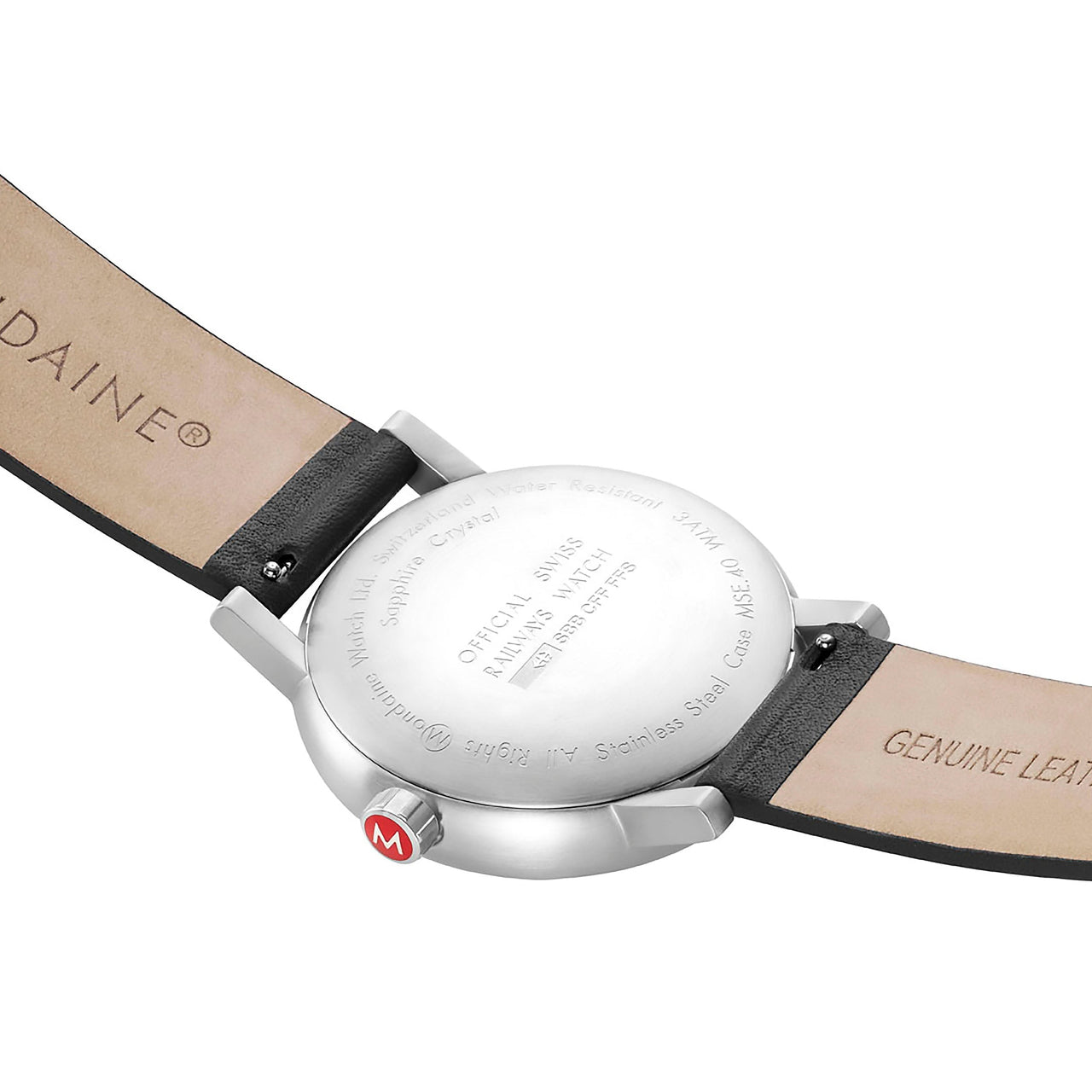 Analogue Watch - Mondaine Evo2 Unisex White Watch MSE.40210.LB