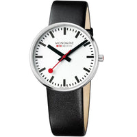 Thumbnail for Analogue Watch - Mondaine Giant Unisex White Watch MSX.4211B.LB
