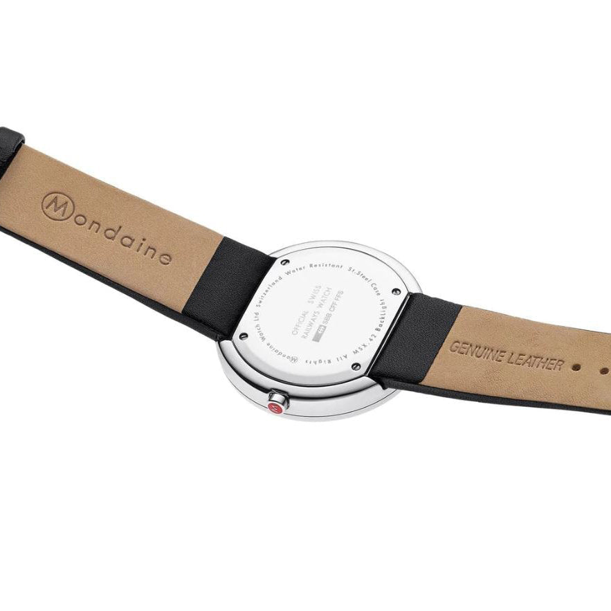 Analogue Watch - Mondaine Giant Unisex White Watch MSX.4211B.LB