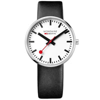 Thumbnail for Analogue Watch - Mondaine Giant Unisex White Watch MSX.4211B.LB