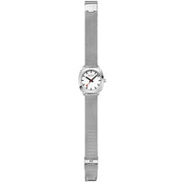 Thumbnail for Analogue Watch - Mondaine Petite Cushion Square Ladies Silver Watch MSL.31110.SM