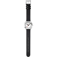 Thumbnail for Analogue Watch - Mondaine Petite Cushion Square Ladies White Watch MSL.31110.LBV