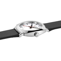 Thumbnail for Analogue Watch - Mondaine Petite Cushion Square Ladies White Watch MSL.31110.LBV
