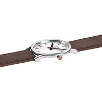Thumbnail for Analogue Watch - Mondaine Simply Elegant Ladies Brown Watch A400.30351.12SBG
