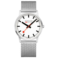 Thumbnail for Analogue Watch - Mondaine Simply Elegant Unisex White Watch A638.30350.16SBZ