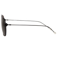 Thumbnail for Ann Demeulemeester Titanium Sunglasses Square Shiny Black 925 Silver CAT3 AD63C1SUN - Watches & Crystals